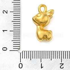 Pendentifs en acier inoxydable 304 avec placage ionique (IP)&nbsp;STAS-M070-06G