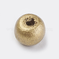 Sprühlackierte Naturholzperlen&nbsp;WOOD-Q030-83G