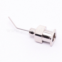 Aiguilles de distribution à pointe émoussée en acier inoxydable&nbsp;TOOL-WH0121-60G