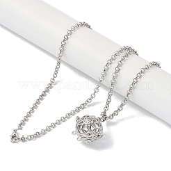 Colliers avec pendentif en laiton&nbsp;NJEW-G089-15D-P