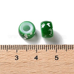 Perles européennes en plastique ABS peintes au pistolet&nbsp;KY-G033-01A-08