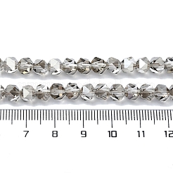 Perles en verre electroplate&nbsp;EGLA-L018-B-AB03