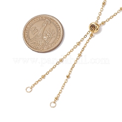 2 Stück 304 Edelstahl-Schiebekette&nbsp;AJEW-JB01273