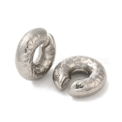 Accessori per polsini auricolari in acciaio inossidabile 304 anti-ossidazione&nbsp;STAS-O006-07B-P