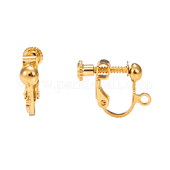 Vite d'ottone sui risultati degli orecchini a clip&nbsp;X-KK-L164-01G