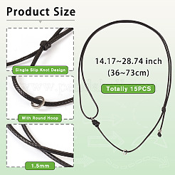 Cirés colliers de cordon de polyester&nbsp;NJEW-TAC0022-05