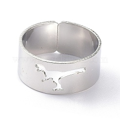Einstellbare Ringe aus Legierung&nbsp;RJEW-D001-05P
