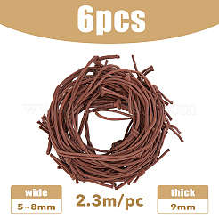 Kunstfaserseil-Stacheldrahtimitat für Partydekoration&nbsp;DIY-WH0430-399