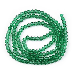 Chapelets de perles en verre transparente  &nbsp;GLAA-F029-2mm-30