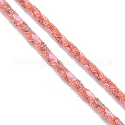 Makramee-Armband aus Baumwollkordel mit Schiebemechanismus&nbsp;AJEW-JB01536-01