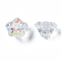 Perle di vetro trasparente&nbsp;GGLA-S054-011C-01