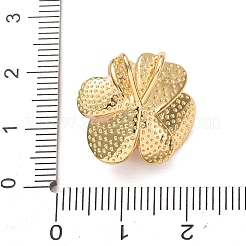Pendenti in zirconi cubici trasparenti in micro pavè di ottone&nbsp;CU-CBA8F66-04G