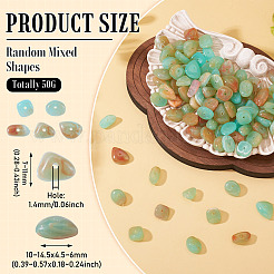 50g de perles acryliques transparentes&nbsp;TACR-TA0001-62B