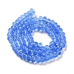 Chapelets de perles en verre transparente  &nbsp;LAMP-G156-20O