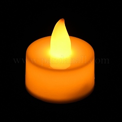 Bougies chauffe-plat led sans flamme en plastique&nbsp;AJEW-H123-01B