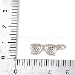 Ottone micro spianare pendenti zirconi&nbsp;KK-P339-17P