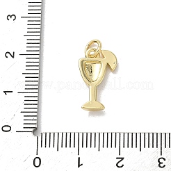 Pendentifs d'émail en laiton &nbsp;KK-A273-11G-01