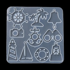 Moules en silicone pour pendentif&nbsp;DIY-G102-01B
