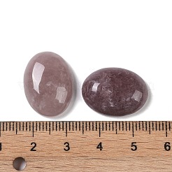 Natürliche Erdbeerquarz-Cabochons&nbsp;G-B080-01A-05