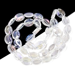 FilI di perline in vetro placcato&nbsp;EGLA-Q134-02A-B06