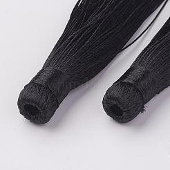 Nylon Quasten großen Anhänger Dekorationen&nbsp;HJEW-G010-B10