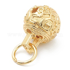 Messing Anhänger & Charms&nbsp;KK-O137-02LG