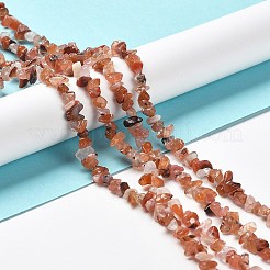 Natürliche südrote Achat Perlen Stränge&nbsp;G-E607-A08