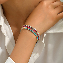Véritable bracelet en fer plaqué or 18 carat&nbsp;OU8968
