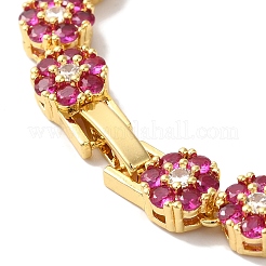 Bracelets en laiton plaqué pour femmes&nbsp;BJEW-A018-03G-01