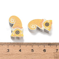 Bedruckte Holzperlen&nbsp;WOOD-D289-02D