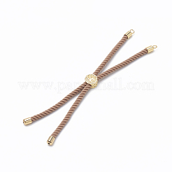 Création de bracelets à cordon torsadé en nylon&nbsp;MAK-T003-11G