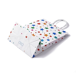 Sacs fourre-tout en papier imprimé étoiles&nbsp;CARB-R001-01D
