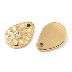 Breloques en acier inoxydable 304&nbsp;STAS-L022-543G