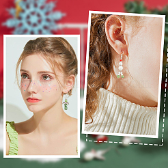 DIY-Set zur Herstellung von Weihnachtsfeen-Ohrringen&nbsp;DIY-SC0022-83