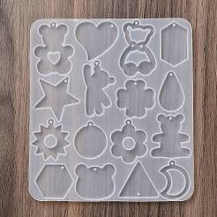 Orecchini pendenti con animali stampino in silicone silhouette fai da te&nbsp;DIY-Q033-02A