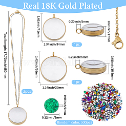DIY Halskette machen Kits&nbsp;DIY-SP0007-35G