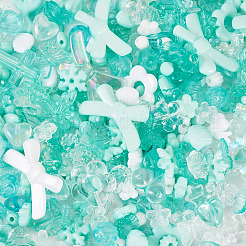 100 g transparente und undurchsichtige Acrylperlen&nbsp;TACR-TA0001-57C