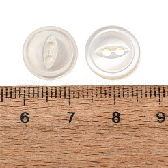 Botones de concha natural estilo ojo de gato&nbsp;SH-CBAA69B-01F