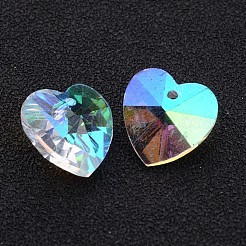 Pendentifs en verre de la saint-valentin&nbsp;GB002AB
