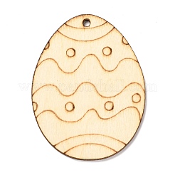 Bricolage artisanat pendentifs de découpes en forme d'oeuf de pâques&nbsp;AJEW-P087-B01-12