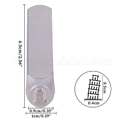 Eisen Metallstempel&nbsp;AJEW-BC0005-55B