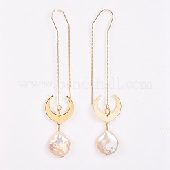 Aretes de latón&nbsp;EJEW-JE03208-01