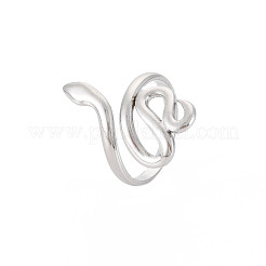 Bague ouverte en acier inoxydable 304 anti-ternissement pour femme&nbsp;RJEW-S405-226P