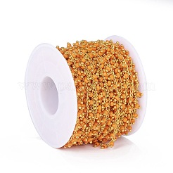 Chaînes avec perles rocailles manuelles&nbsp;CHC-N016-06B