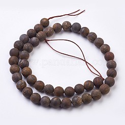 Filamenti di perline Bronzite naturale&nbsp;G-J376-32-8mm
