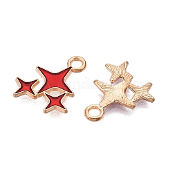 Pendentifs d'émail en alliage&nbsp;ENAM-T020-38C-RS
