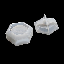 Formen für Kerzengläser in Sechseckform&nbsp;LS-DIY-K073-03