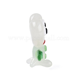 Statuetta elfica a forma di cuore realizzata a mano in vetro soffiato a lume&nbsp;LAMP-N034-28