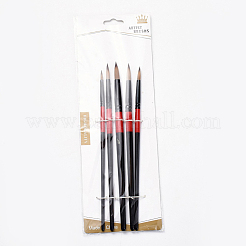 Ensembles de stylos pinceaux en bois&nbsp;AJEW-L074-01