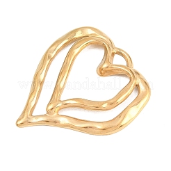 Pendentifs en acier inoxydable 304 martelé&nbsp;STAS-D264-06C-G
